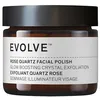 Image de Evolve Organic Beauty Vernis visage au quartz rose   à l'huile de rose musquée, à l'extrait d'hibiscus et au quartz   Gommage exfoliant bio pour le visage adapté à tous les types de peau (60 ml)