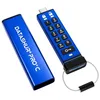 Image de iStorage datAshur Pro+C 32 Go - Clé USB Type-C sécurisée - Certifiée FIPS 140-3 niveau 3 - Protégé par Code PIN - Adaptateur de Type C-A Inclus