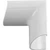 Image de D-Line 82454 Lot de 2 Coudes internes Dline pour Trunk 30/15, Blanc