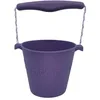 Image de Scrunch Seau à sable et à eau - Violet - Taille compacte - Léger et flexible
