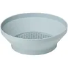 Image de Scrunch Passoire à sable en silicone - Bleu - Parfait pour les déplacements - Compact - Léger et durable