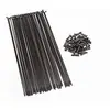 Image de BSD Rayons en acier inoxydable Noir 190 mm