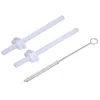 Image de TUM TUM Pailles en silicone et brosses set pour TUM TUM Tasse Apprentissage Bébé 3-en-1