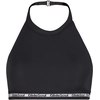 Image de Glidesoul - Haut de Maillot Brassière en Néoprène Halter noir L