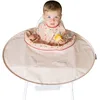 Image de Tidy Tot®  Kit Bavoir et Plateau   Kit Repas Bébé pour la DME et la Diversification Alimentaire, Système Anti-Gaspillage avec Plateau Récupérateur, Dès 4 Mois
