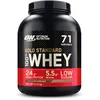 Image de Optimum Nutrition Gold Standard 100% Whey, Protéine, Goût Chocolat Noisette, 2.27kg, 71 Doses, Emballage Peut Varier