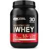 Image de Optimum Nutrition Gold Standard 100% Whey, Protéine en Poudre, Goût Neutre, 900g, 30 Doses, Emballage Peut Varier