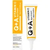 Image de Q+A Crème pour les yeux à la vitamine C, mélange de vitamine C, d’extrait d’acérola et de glycogène pour revigorer les peaux délicates et leur apporter une dose d’hydratation et d’antioxydants, 15 ml