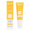 Image de Q+A Peptide Crème Solaire Anti-Âge Quotidienne SPF 50 : Légère, Non-Collante, Protection UVA/UVB Large Spectre, Stimulant le Collagène, 95% Naturelle, SPF pour le Visage, 50ml