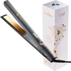 Image de Golden Curl Fer Lisseur Cheveux Professionnel - 5 Ans de Tranquillité - Fer à Lisser et Boucleur Cheveux 2 en 1 - Appareil de Coiffure Hair Straightener pour Lisser et Boucler (Gold Control)