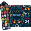 Image de Pukka Calendrier de l'Avent 2024 Thé Vert et Infusions, Idée cadeau pour Homme et Femme, Sélection de Thés Bio, Ingrédients Biologiques, 24 Sachets de Thé