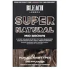Image de Bleach London BLEACH LONDON MID BROWN SUPER NATURAL KIT - Kit de correction de couleur semi-permanent brun moyen