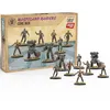 Image de Modiphius Divertissement : Fallout : Miniatures   Boîte de base Wasteland Raiders   8 figurines et bases en plastique de 32 mm, non peintes et démontées, ensemble de RPG de table