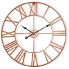Image de Horloge murale - Queensway Casa Chic by Blumfeldt 60 - cadre métallique silencieux - Doré Rose en occasion ou reconditionné