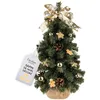 Image de Creative Home Mini Sapin de Noel Artificiel Doré 40 cm