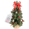 Image de Creative Home Mini Sapin de Noel Artificiel Rouge 40 cm | Petit Sapin de Noel Artificiel | Décoration Noel Petit Bureau | Sapin Artificiel | Decoration Noel | Sapin de Noël Artificiel