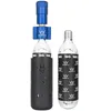 Image de Peaty's Gonfleur CO2 Ve lo Holeshot avec 2 Cartouches 16g - Pompe a  Ve lo Compacte pour Valve Presta, Gonfleur Pneu Rapide avec Couvercle Antigel, Design en Ligne Droite, Route/Gravel - Bleu Marine