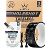 Image de Peaty's Holeshot Kit de Conversion Tubeless - Enduro et DH, Fond de Jante 35 mm, Valves 42 mm et 2 x 120 ML de Produit d'E tanche ITE  Biofibre Ve lo, Jante et Protection Anti-Crevaison Ve lo