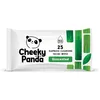 Image de The Cheeky Panda Bambou Lingettes Nettoyantes Visage | 25 x Lingettes Nettoyantes | Demaquillage Visage et Démaquillant Yeux