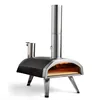 Image de Ooni Fyra 12 Four à Pizza Extérieur à Pellets de Bois   Four à Pizza Portable en Acier Inoxydable   Cuit des Pizzas Napolitaines en 60 Secondes   Atteint 500°C   Idéal pour Jardin et Terrasse