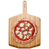 Image de Ooni Pelle à pizza en bambou 40cm À la fois pelle a pizza et planche à découper, elle est idéale pour votre four a pizza!