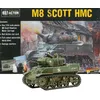 Image de Warlord Games M8 Scott HMC   Modèle à l'échelle 1:56/28 mm en plastique pour action de boulon   Miniatures de la Seconde Guerre mondiale très détaillées pour jeux de guerre de table
