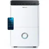 Image de Pro Breeze Déshumidificateur Compresseur Connecté 30L/jour avec Application Smartphone, Wi-Fi, Drainage continu, Réservoir d'eau 4L et Minuterie 24h - Absorbeur de moisissures et d'humidité portable