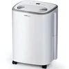 Image de Cosi Home Déshumidificateur d'air 12L/jour avec capteur d'humidité automatique, Minuterie 24h, Séchage du linge, Drainage continu, Mode veille - Absorbeur d'humidité, moisissure, condensation