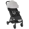 Image de Graco Myavo  Poussette de voyage légère avec pliage rapide, de la naissance à environ 4 ans (0-22 kg), se plie rapidement, tient debout une fois pliée, habillage pluie inclus, gris, Steeple Gray