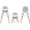 Image de Graco Presti Chaise haute 3 en 1 (6 mois à environ 27,3 kg/6 ans), légère à 4,75 kg, pliable compacte, facilement portable, 3 modes différents pour la longévité, mode canard