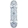 Image de Speed Demon Unisexe   Skateboard Bandana pour Adulte Blanc 7,75"