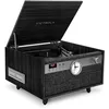 Image de Victrola Century Signature+ Centre de Musique Bluetooth 6 en 1 avec Horloge Noir