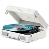 Image de Platine vinyle - MIXX - Revival 55 - Enceintes stéréo intégrées - 3 vitesses - Bluetooth - Sortie RCA - Crème