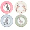 Image de YVONNE ELLEN Set 4 Assiettes Safari 16cm