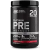 Image de Optimum Nutrition Gold Standard Advanced Pre Workout en poudre, Booster d'énergie avec l-Citrulline, Beta-alanine, Caféine et Vitamines B12 et B6, Goût Cocktail de fruits, 20 Portions, 420 g