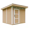 Image de Abri de Jardin Qualité Premium 6m² - L294xL279cm - Kit Tout Compris avec Sol, tuiles bitumineuses, Set de Peinture-Construction de Panneaux LP Smartside- Cabane de Jardin Timbela M903 Harvest Honey