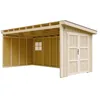 Image de Abri de Jardin Qualité Premium 11,47 m² - H231x248x530 cm - Construction de Panneaux LP Smartside - sans Plancher e paroi latérale - Timbela M940B