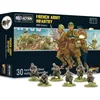 Image de Warlord Games Infanterie de l'armée française   Miniatures en plastique à l'échelle de 28 mm pour l'action de boulon très détaillées de la Seconde Guerre mondiale pour jeu de guerre de table