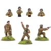 Image de Warlord Games Équipage de chars de l'armée britannique   Miniatures à l'échelle de 28 mm pour l'action de boulon   Miniatures très détaillées de la Seconde Guerre mondiale pour jeu de guerre de table