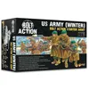 Image de Warlord Games Armée de démarrage de l'armée américaine (hiver)   Miniatures à l'échelle de 28 mm pour l'action de boulon très détaillées de la Seconde Guerre mondiale pour jeu de guerre de table