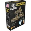 Image de Warlord Games Go Everywhere! Modèles à l'échelle blindée de l'armée américaine Jeep Platoon pour Bolt Action Miniatures très détaillées de la Seconde Guerre mondiale