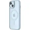 Image de Qdos - Coque Bumper  Iphone 15 Hybrid Soft Snap Magsafe Blleu