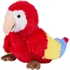 Image de Warmies Perroquet de Grande Taille, entièrement adaptée au Micro-Ondes et Doudou lesté pour l'anxiété, Refroidir au congélateur ou au Micro-Ondes, Coussin Chauffant Doux