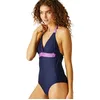 Image de Regatta Flavia II Maillot de bain gainant pour femme, Orchidée bleu marine, 36