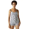 Image de Regatta - Maillot de Bain ACEANA - Femme (38 FR) (Bleu Marine/Blanc)