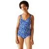 Image de Regatta - Maillot de Bain 1 pièce ALINAE - Femme (46 FR) (Bleu Vif)