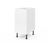 Image de Meuble bas de cuisine avec 1 porte GoodHome Stevia blanc mat l.40 x H.72 cm