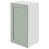 Image de Meuble haut de cuisine avec 1 porte GoodHome Ash vert sauge L. 40 x H. 72 cm