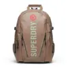 Image de Superdry pour femme. W9110342A Sac à dos en toile brun verdâtre (OSFA), Marron, Casuel, Polyester