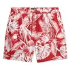Image de Superdry Short de bain imprimé hawaïen recyclé 43,2 cm - Luna Rouge foncé, Luna Rouge foncé, XL